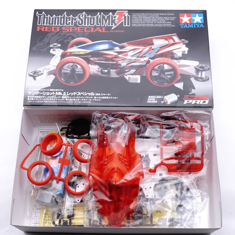 Комплект TAMIYA MINI 4WD оригинальный комплект Tamiya 95212 THUNDER SHOT MK.II шасси мА|Аксессуары