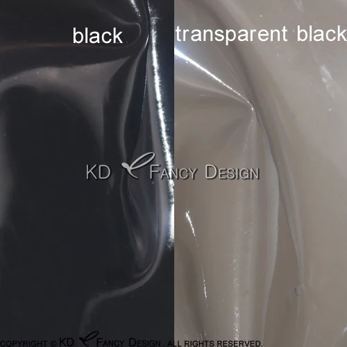 black w trans black Сексуальные латексные трусы с украшением в виде цветов, резиновые шорты под брюки, нижнее белье размера плюс DK-0145 - Цвет: black w trans black