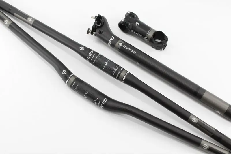 Горный велосипед QILEFU матовый полностью из углеродного волокна 3K|mtb parts|handlebar