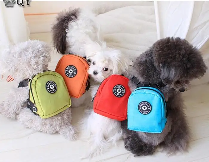 Ткань Оксфорд рюкзак ошейники и поводки для собак Одежда кошек грудная спинная