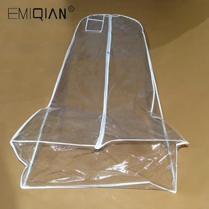 Прозрачный пылезащитный чехол для свадебного платья, длина 180 см