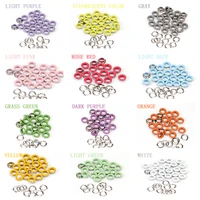 top fashion monochrome eyelet 100 sets colthes accessories factory direct sales support 16 color 4mm5mm6mm8mm10mm inner diameter