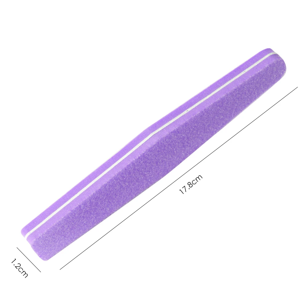 10 шт. пилки для ногтей 100/180 набор полировки и педикюра|10pcs nail file|file 100/180nail file |