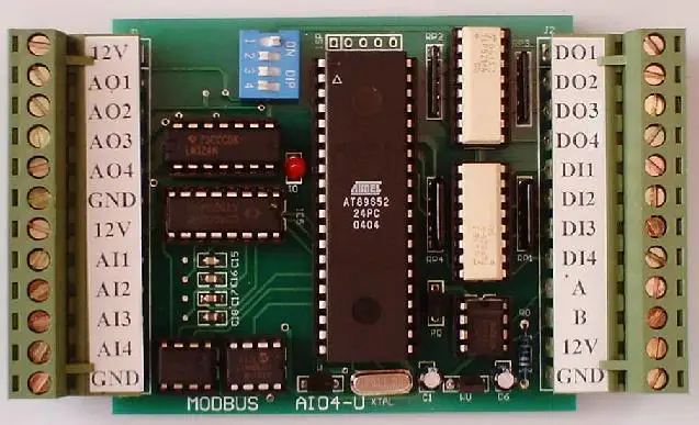 

Бесплатная доставка! Модуль управления тестированием Modbus AIO4U, модуль датчика, 1 шт.