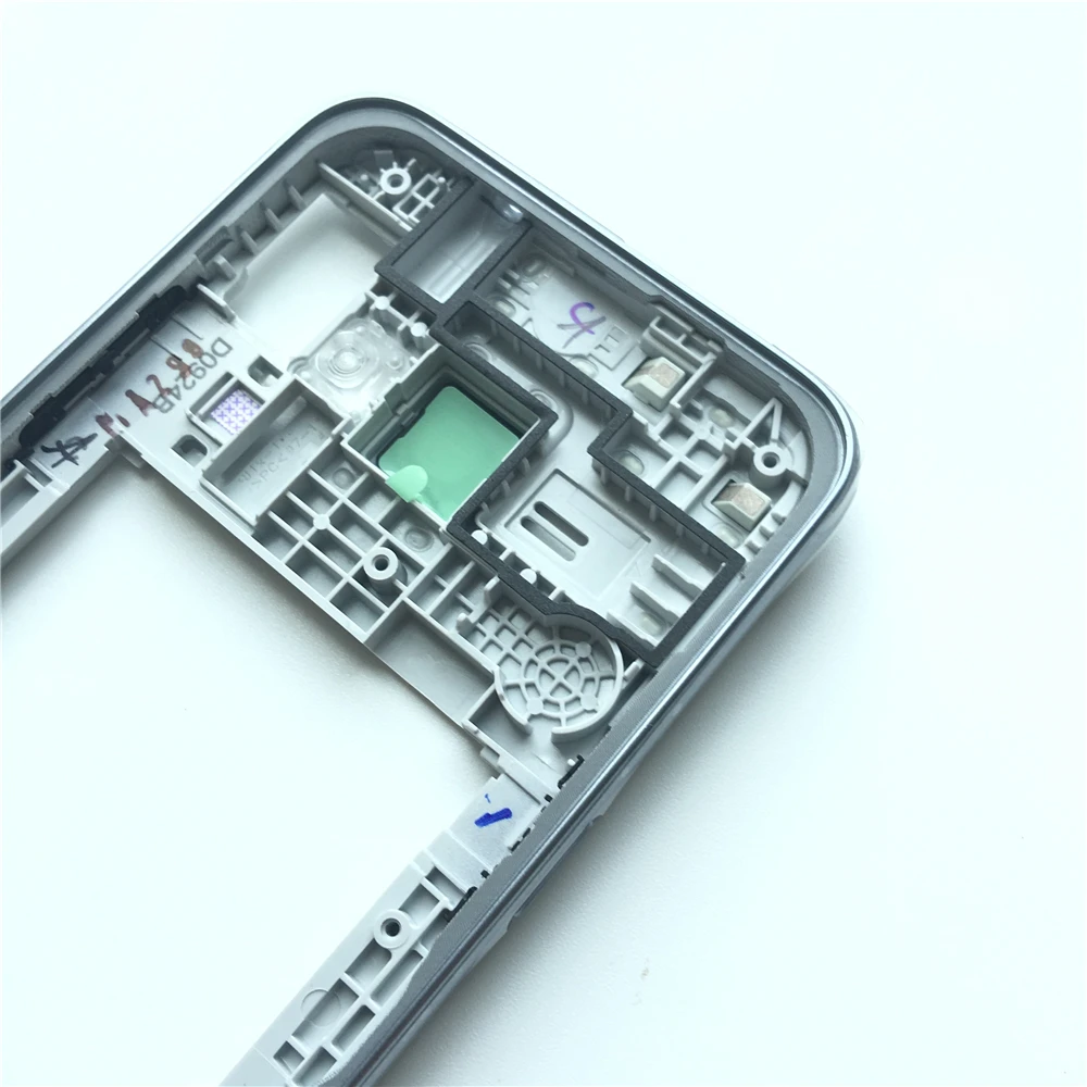 Новый корпус с рамкой средней пластины + Боковая кнопка стеклянный объектив для