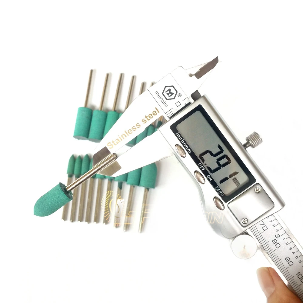 100 шт. резиновый точечный OD10-4mm Шлифовальная головка для литейной формы полировка Dremel шлифовальный станок роторные инструменты