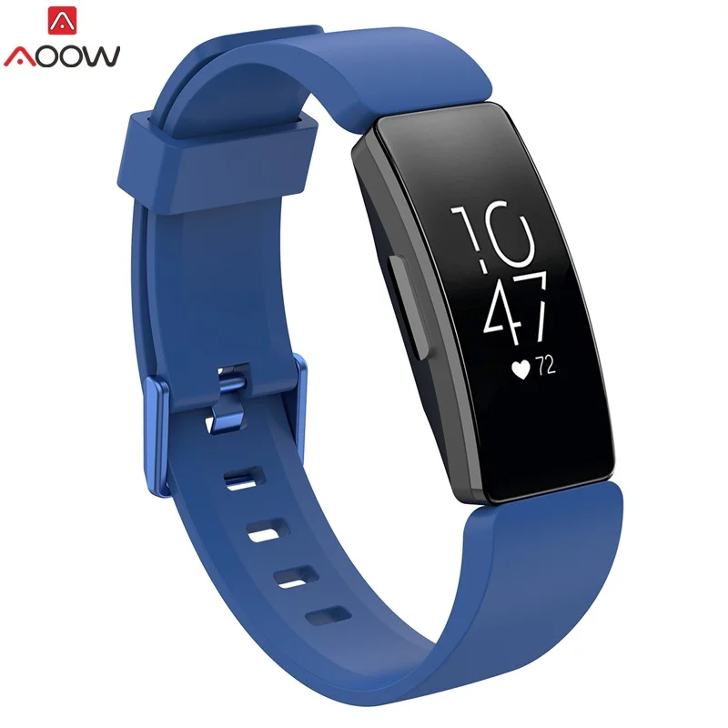 Силиконовый Браслет Ремешок Браслет для Fitbit Inspire/Inspire HR трекер активности умные часы замена часы ремешок на запястье