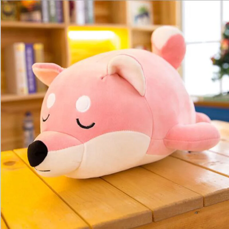 Милая плюшевая игрушка Akita кукла креативная собака подушка в виде животного для