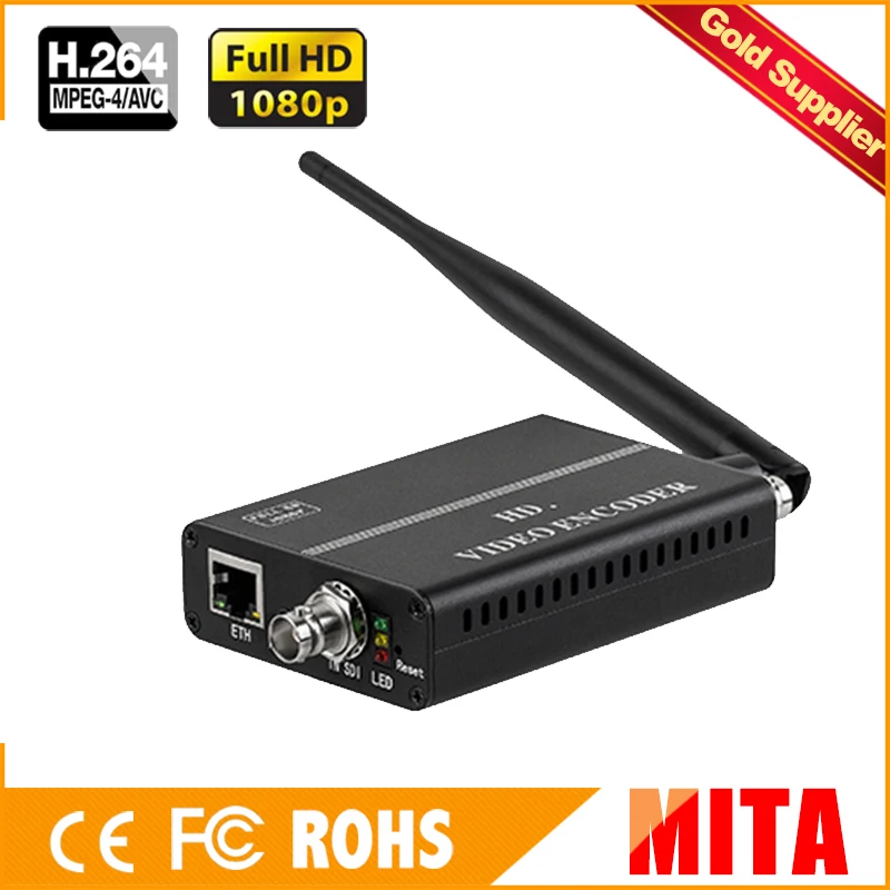 

HD SDI h.264 кодировщик WiFi для IP потока к VLC медиа серверу Xtream коды