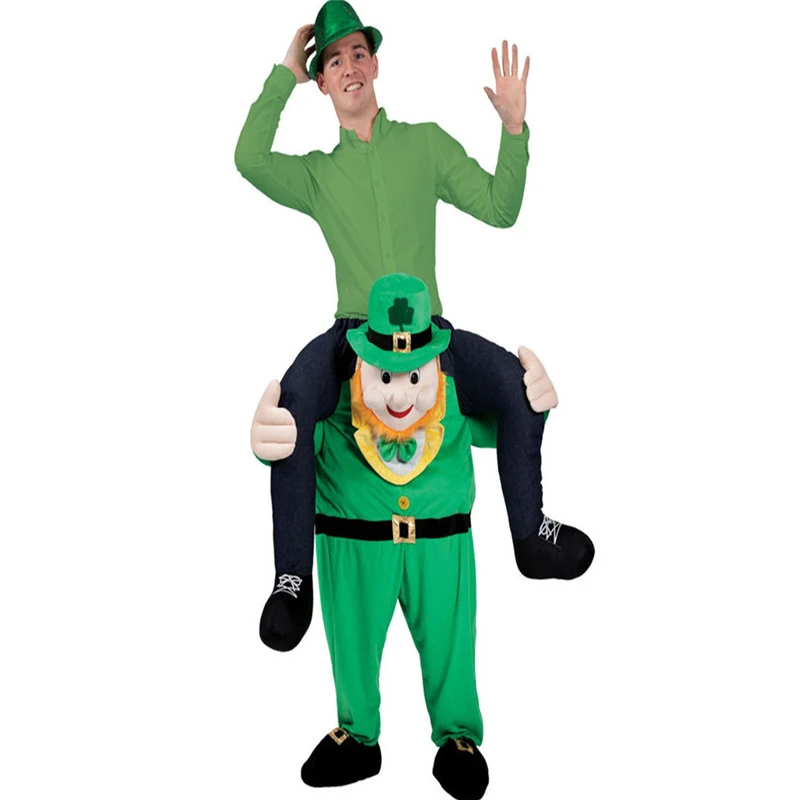 Комбинезон для вечевечерние в честь дня святого патрика забавное платье косплея
