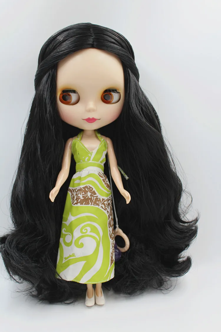 Кукла Blygirl черная средняя волосы Blyth кукла тело мода можно изменить макияж модная