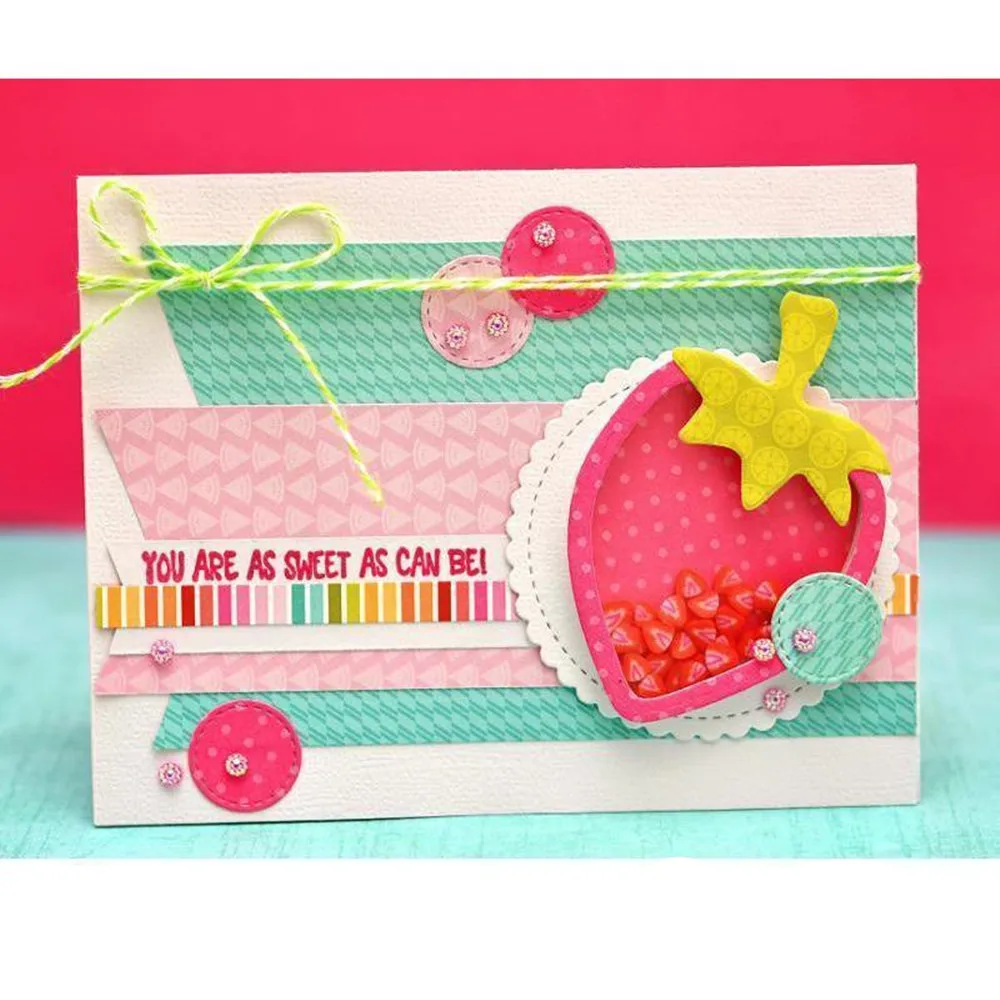 7 шт. летние штампы для резки фруктов высечки бумага рукоделия скрапбукинга нож