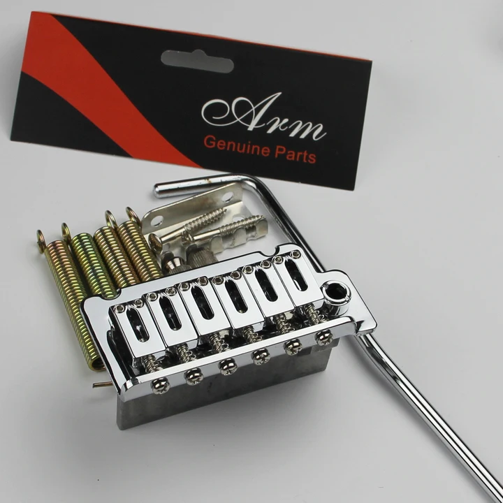 Серебряный двойной рулон электрическая гитара вибрато система мост BS002 | Спорт и