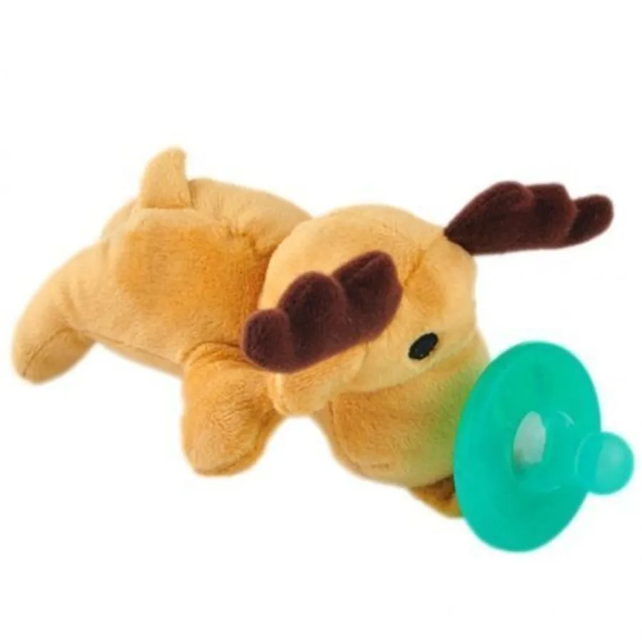 1Pcs Cartoon Pacifier Toddler Infant Baby Soothie Boy Girl Kids Silicone Pacifiers Cuddly Plush Animal | Мать и ребенок