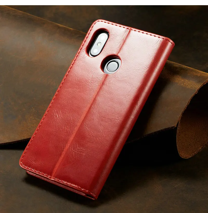 Чехол с магнитным бумажником, чехол для телефона Xiaomi Mi8, Роскошный кожаный флип-чехол R64 для Redmi 6, 6A, Note 6, Pro, чехлы с подставкой для кредитных карт