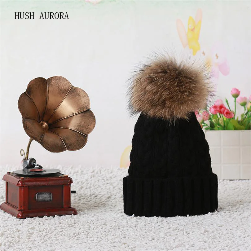 Горячая Распродажа зима-осень модные женские шерстяные вязаные шапочки шапки из