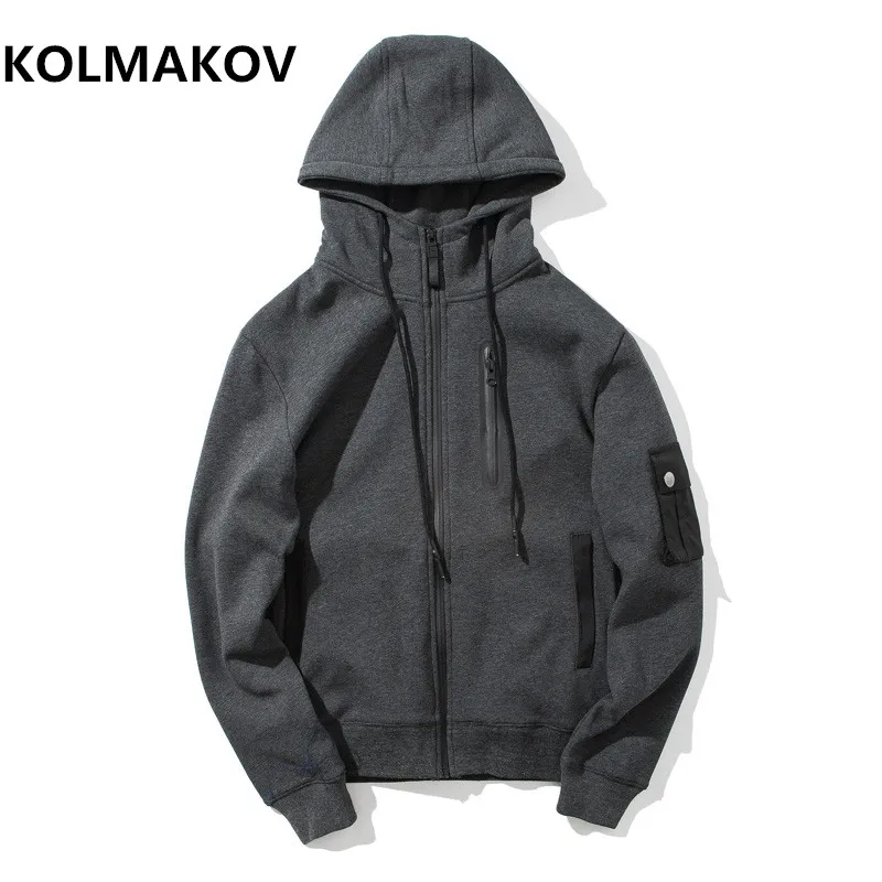 

2019 New Fashion Men's Clothing Man Casual Hoodies With Pockets Sportswear Hoody Men Fall Hip Hop Streetwear Sweatshirts