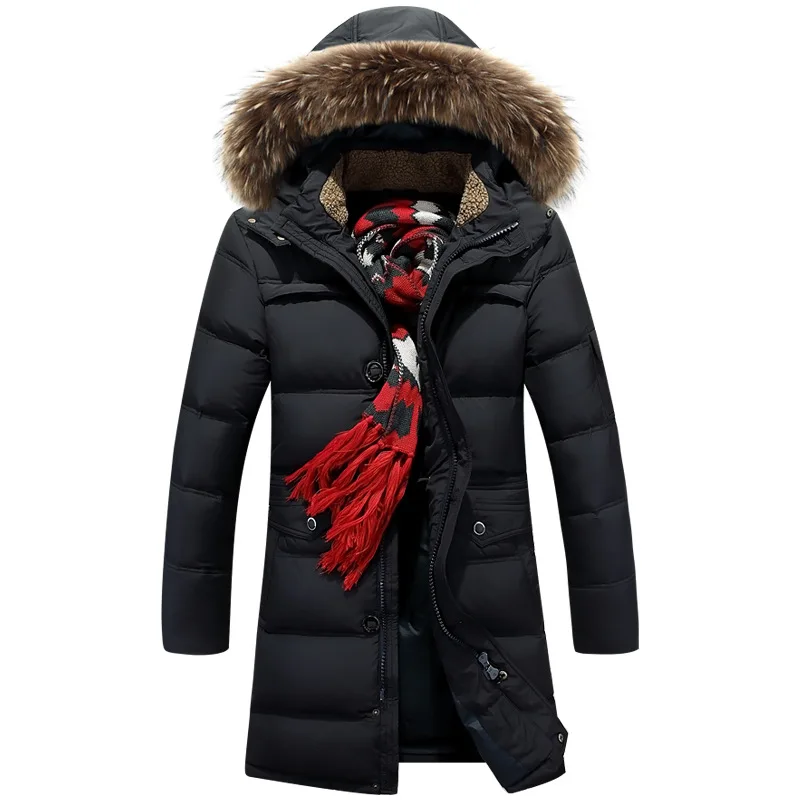 Hot 2022 Men Down Jacket Winter Coat Mens Parka Cotton Padded Jackets man New Warm Slim Zipper Fashion jacket M-4XL | Мужская одежда
