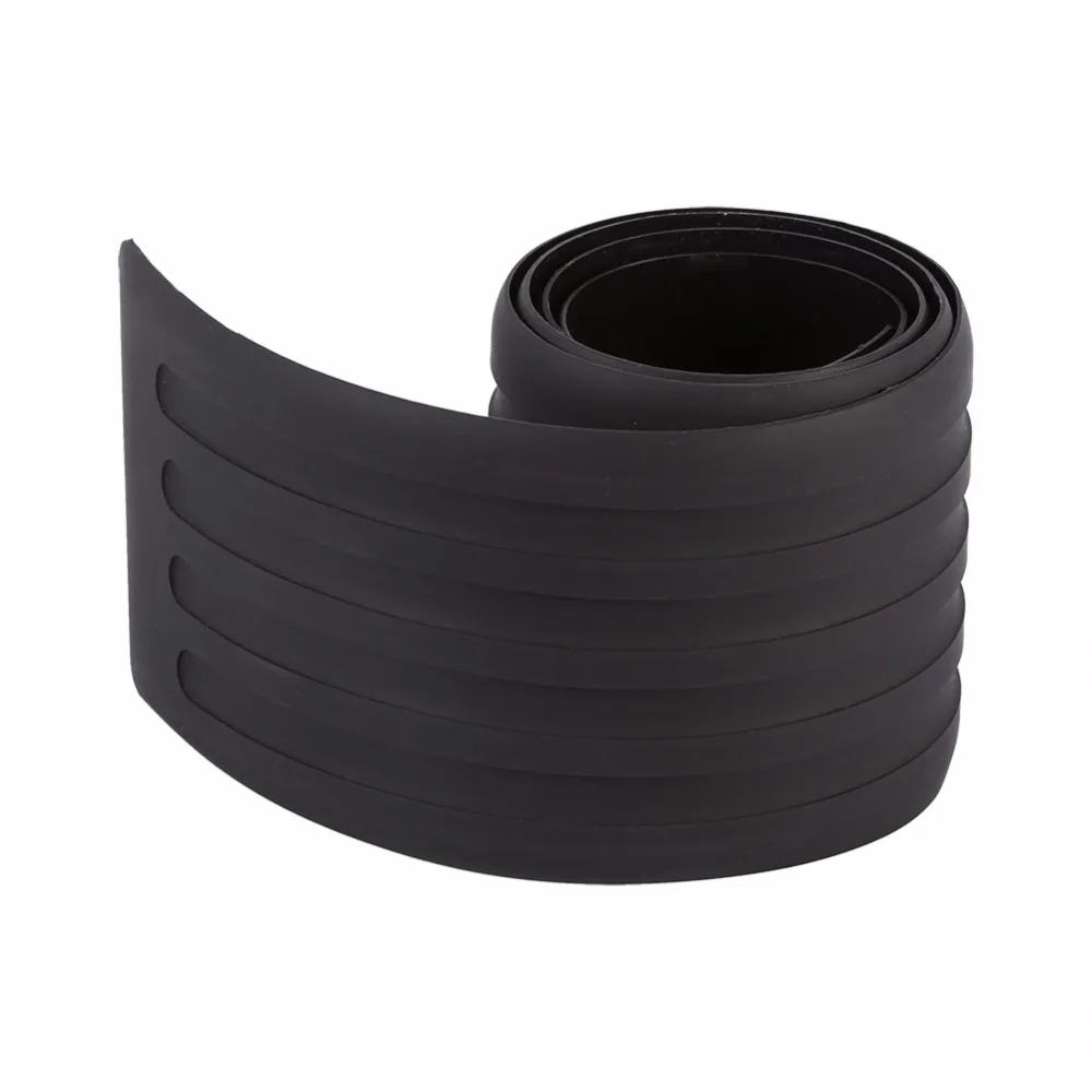 Новая Резиновая защитная накладка на задний бампер лента багажник черная