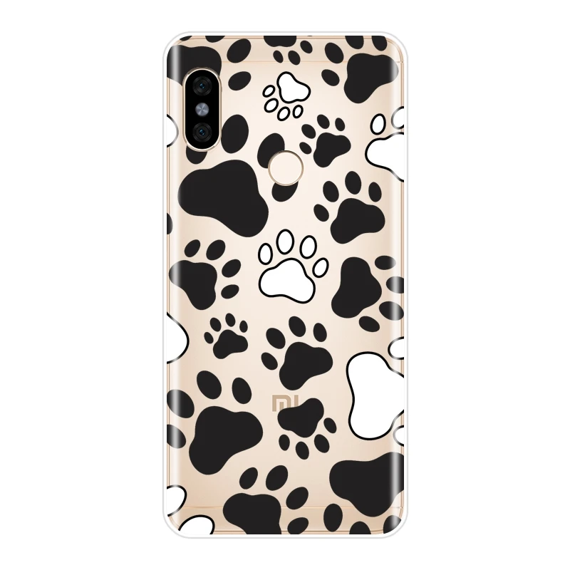 No.6 Задняя крышка для Xiaomi Redmi Note 4 4X5 5A 6 Pro Prime Pocophone F1 Redmi S2 6A 5 Plus 4A Мягкий силиконовый чехол для телефона с Мопсом бульдогом - Цвет: No.6