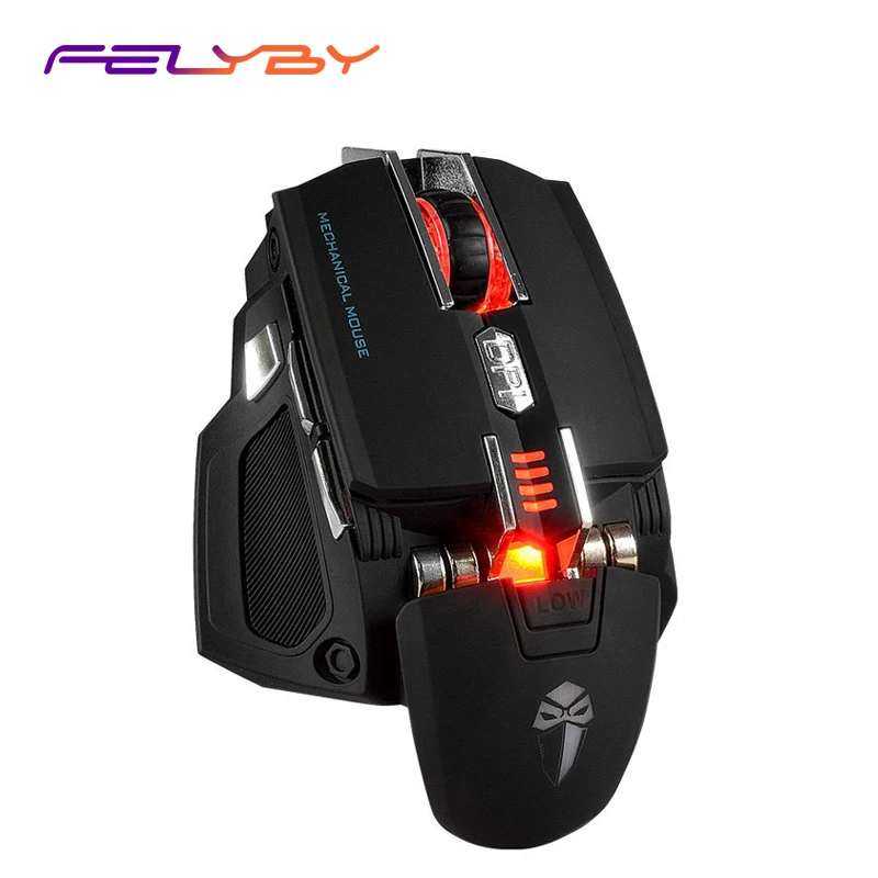 Игровая мышь FELYBY с usb кабелем поддерживает эргономичное фотоэлектрическое