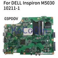 kocoqin laptop motherboard for dell inspiron m5030 core amd mainboard cn 03pddv 03pddv 10211 1 48 4em18 011