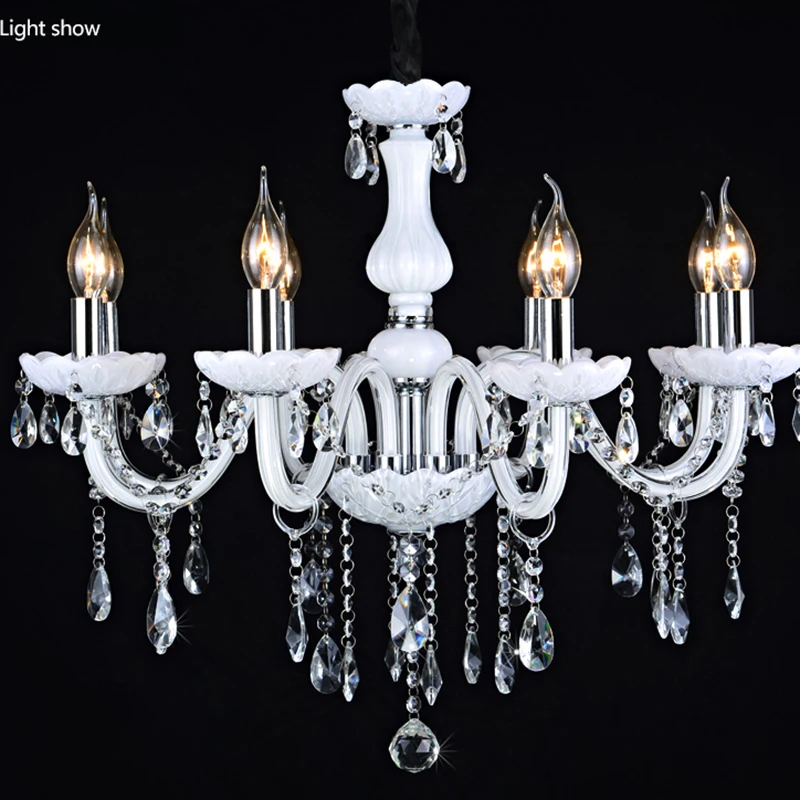 Современная светодиодная хрустальная люстра абажуры люстры de cristal sala большие