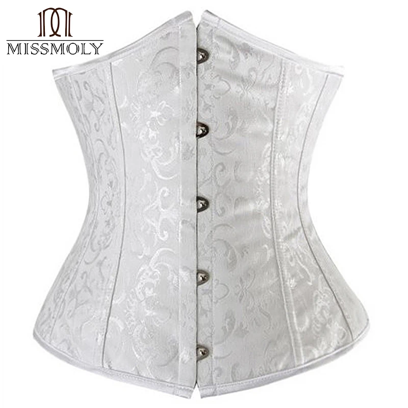 Miss Moly женское белье размера плюс S-6XL Корректирующее белье для тела готическая одежда под грудью моделирующий пояс-корсет сексуальные корсеты для невесты и бюстье