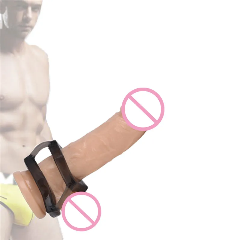 Penis Ring Time Delay Ejaculation Silicone Cock Lock Sperm Male Sex Toys Crystal | Красота и здоровье