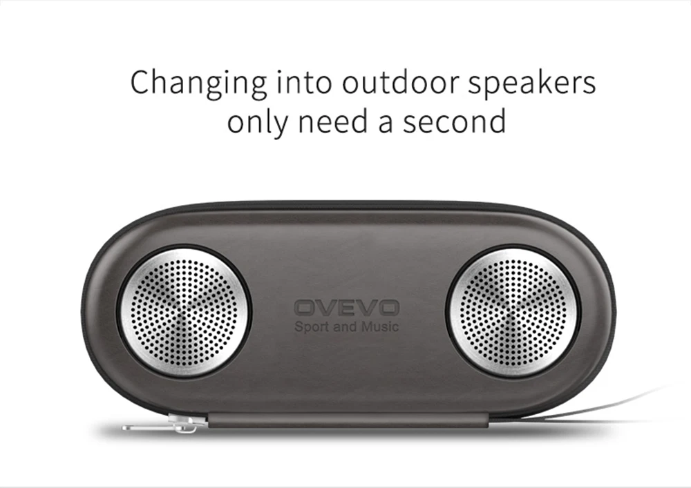 OVEVO Tango D10 двойной беспроводной Bluetooth динамик s мини Магнитный всасывающий панорамный объемный игровой стерео динамик открытый HIFI