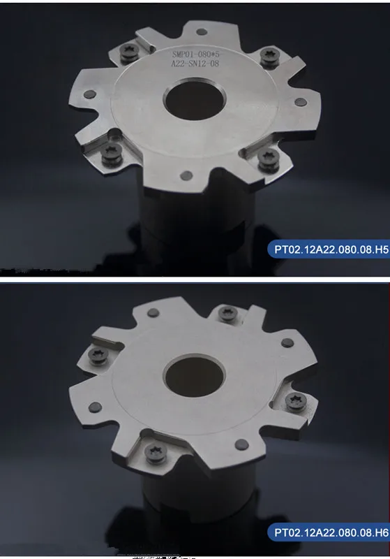 Индексируемый cnc фрезерный станок высокое качество PT02.12A22.063.06. H4 H5 H6 легированная сталь режущая PT02 трехсторонний кромочный Фрезерный резак серии