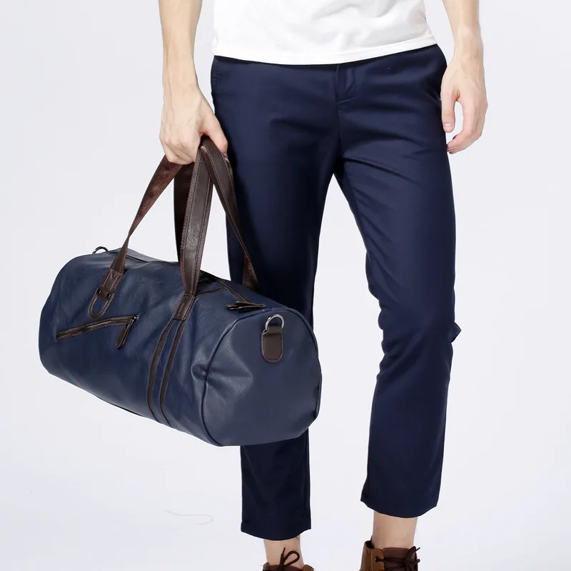 Мужские спортивные сумки из полиуретана многофункциональная сумка через плечо