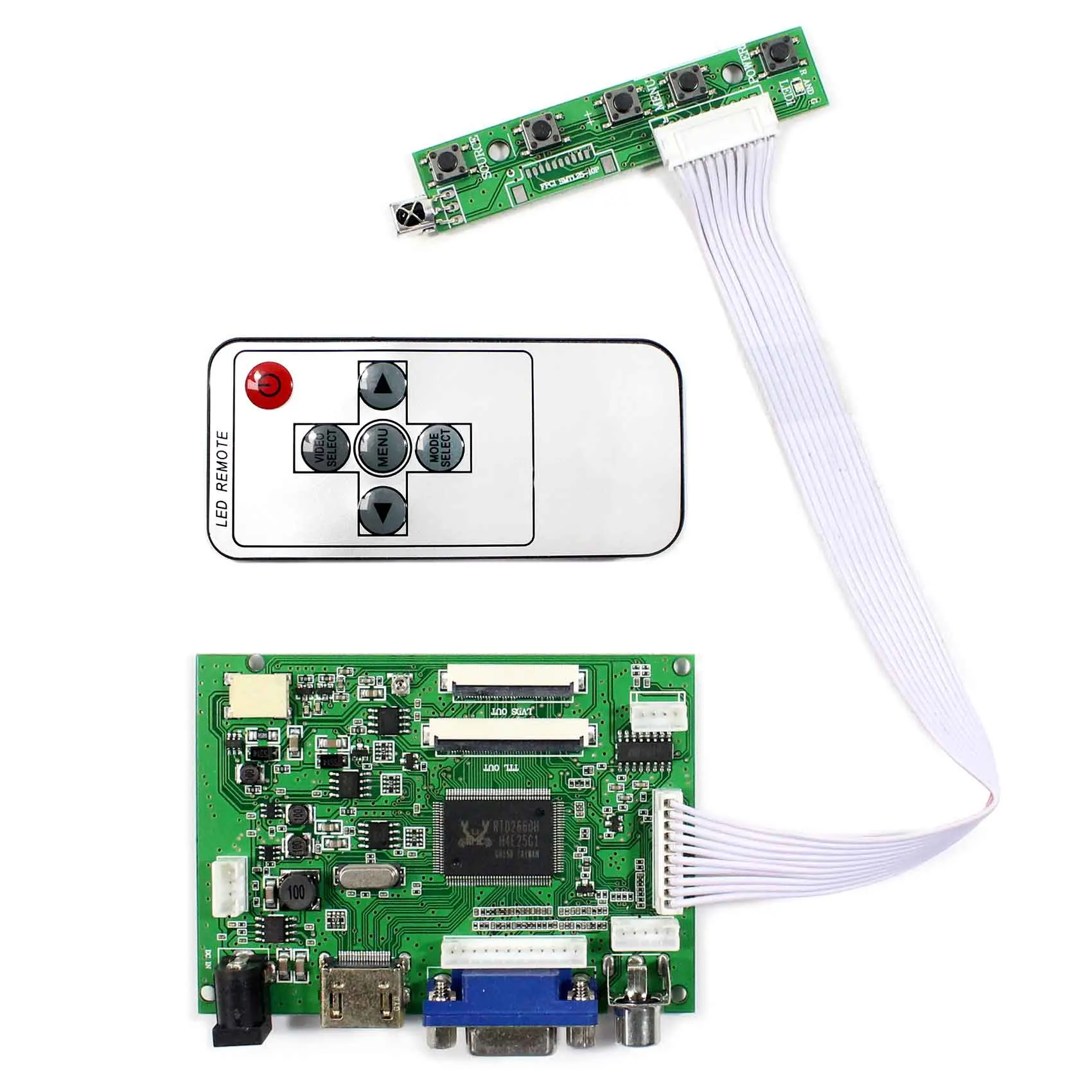 HD MI доска VS TY2662 V809 1024x600 Разрешение ZJ080NA 08A 40Pin TTL разъем для 7 дюймов 8 ЖК дисплей
