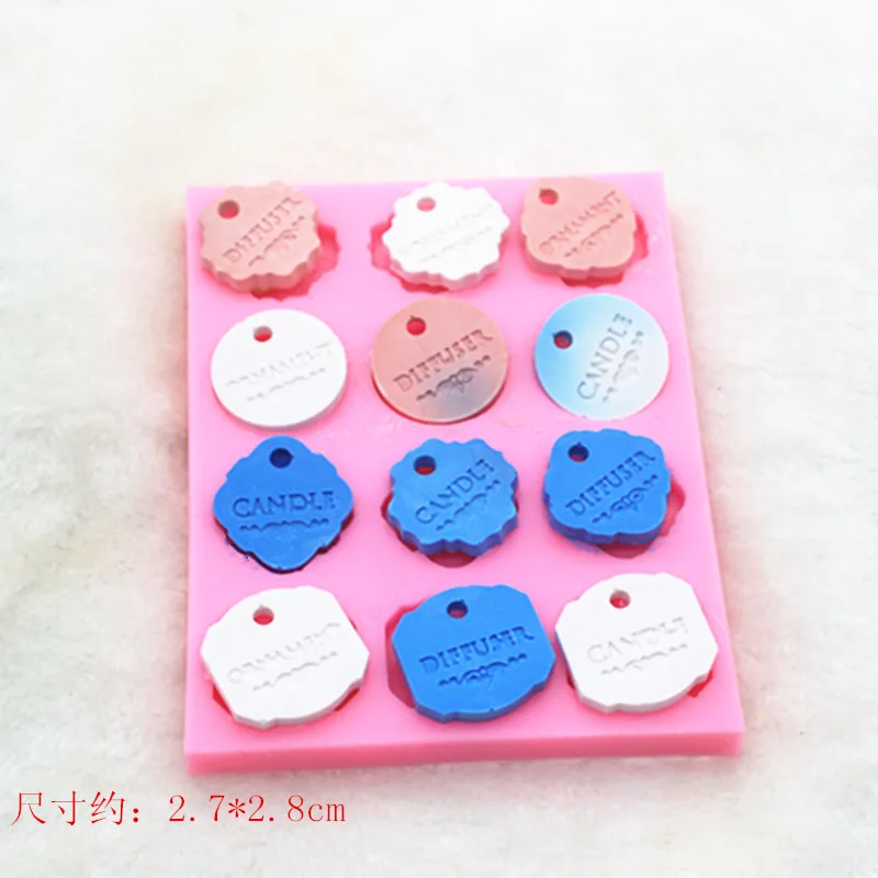 Гипс пластырь для ароматерапии силиконовые формы восковые пластины подвесной