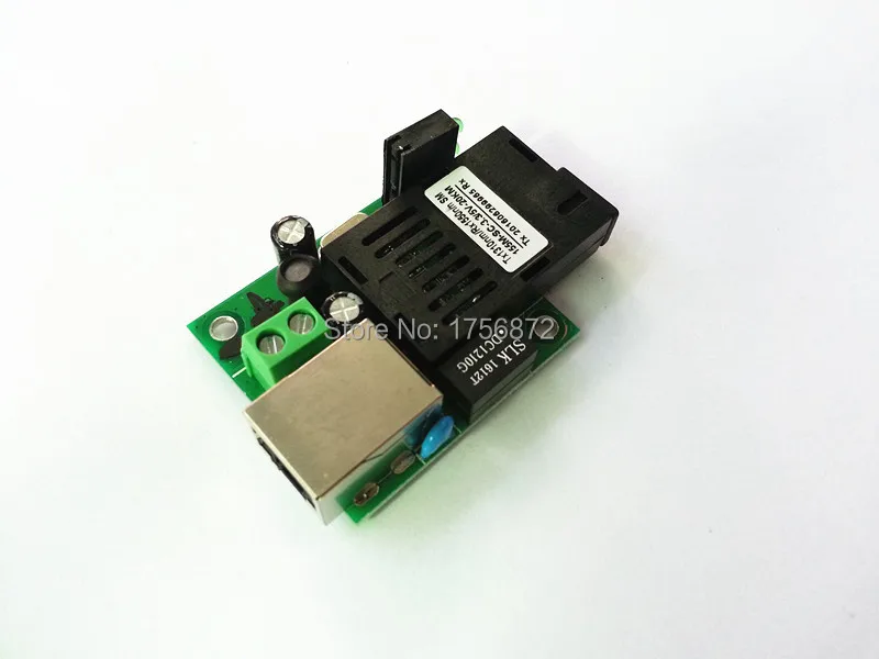 Мини-одномодовый медиаконвертер волоконно-оптический приемопередатчик 1 SC 10/100 M |