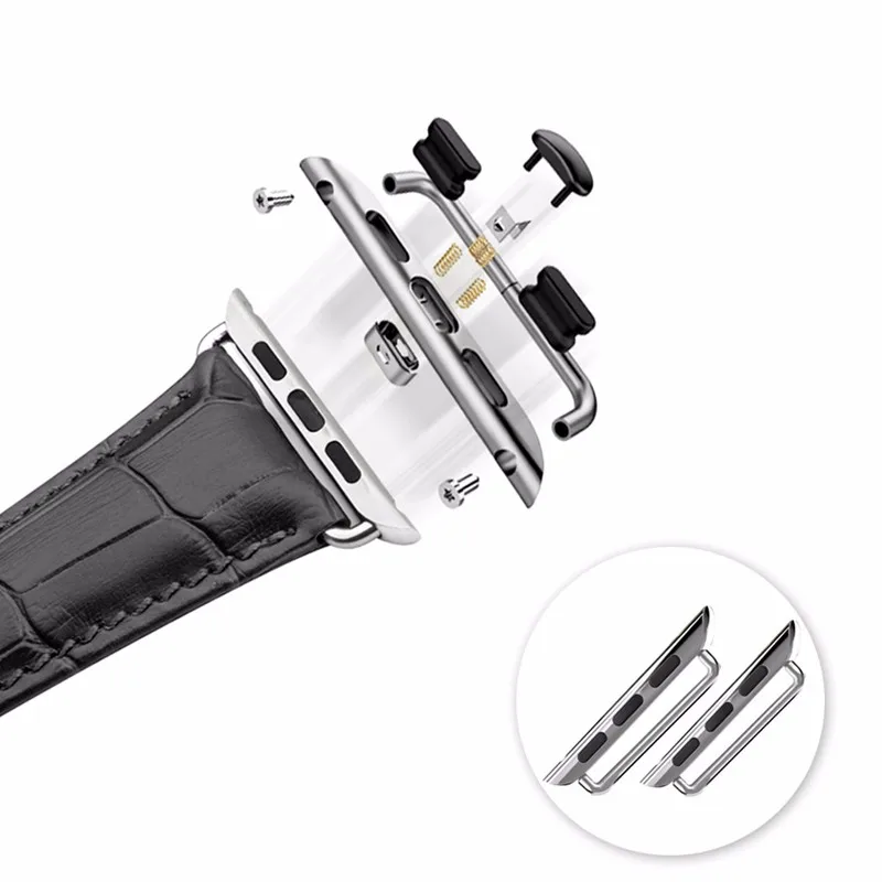 Браслет из натуральной кожи для 38mm42mm Apple Watch спортивный браслет с пряжкой