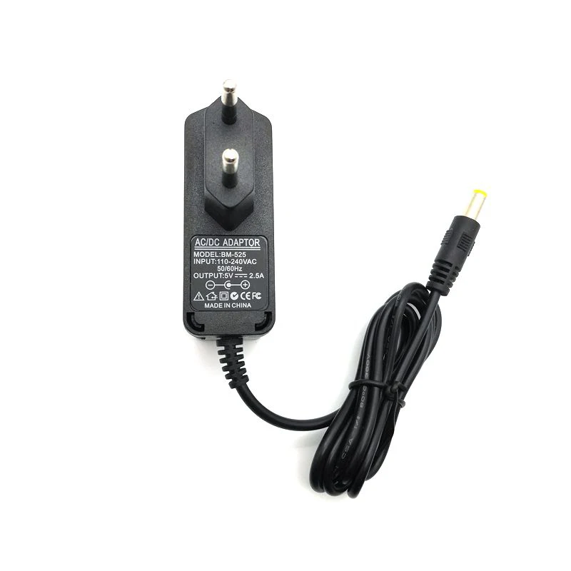 5V 2.5A DC 5 5x2 1mm 5*2 5mm зарядное устройство адаптер питания AC 100 240V EU US Plug Бесплатная