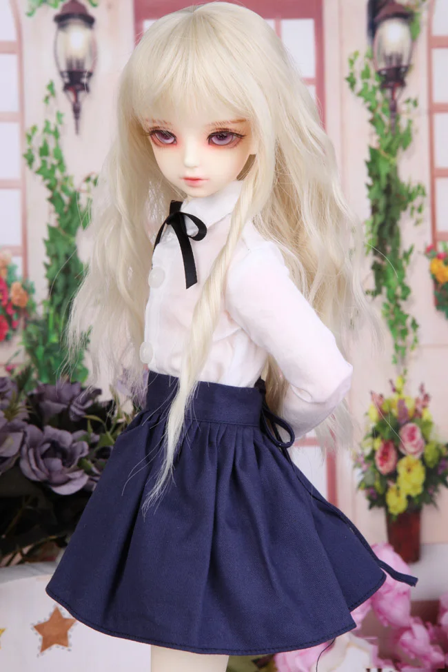 Модный стиль 1/3 1/4 1/6 BJD Кукла SD Одежда Игрушка одежда юбка + рубашка аксессуары для