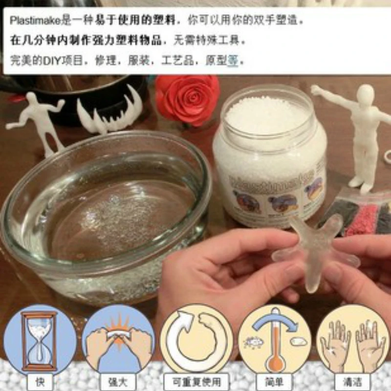 Печатные материалы PCL 1 кг полиморфные формованные пластиковые гранулы