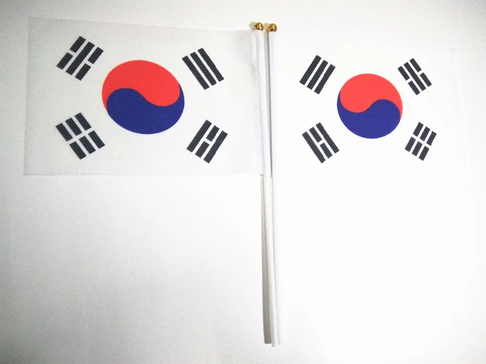 Оптовая продажа ручные волнистые баннеры Южнокорейские маленькие