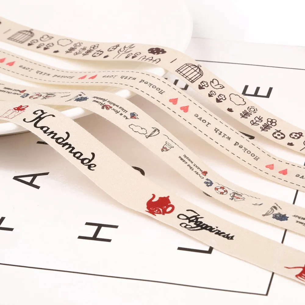 Лидер продаж! Лента Корсажная Ручная работа с принтом многофункциональная