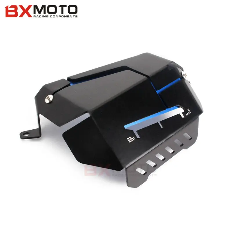 Аксессуары для мотоциклов ЧПУ Алюминиевый синий радиатор Безель гриль решетка