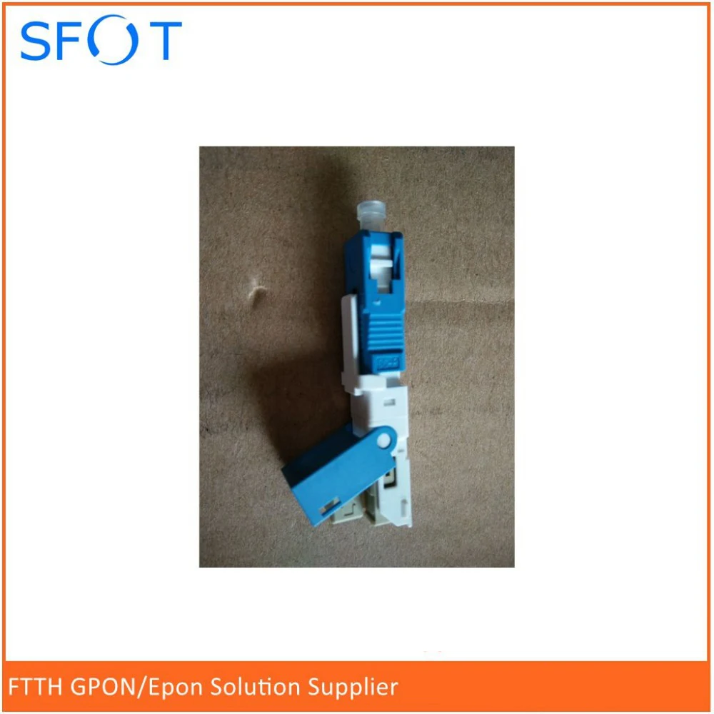 

SC/UPC Fiber Optic Fast Connector, Fast Connecter high quanlity Pre-embedded, Telecommunication Standard, Fiber Connector