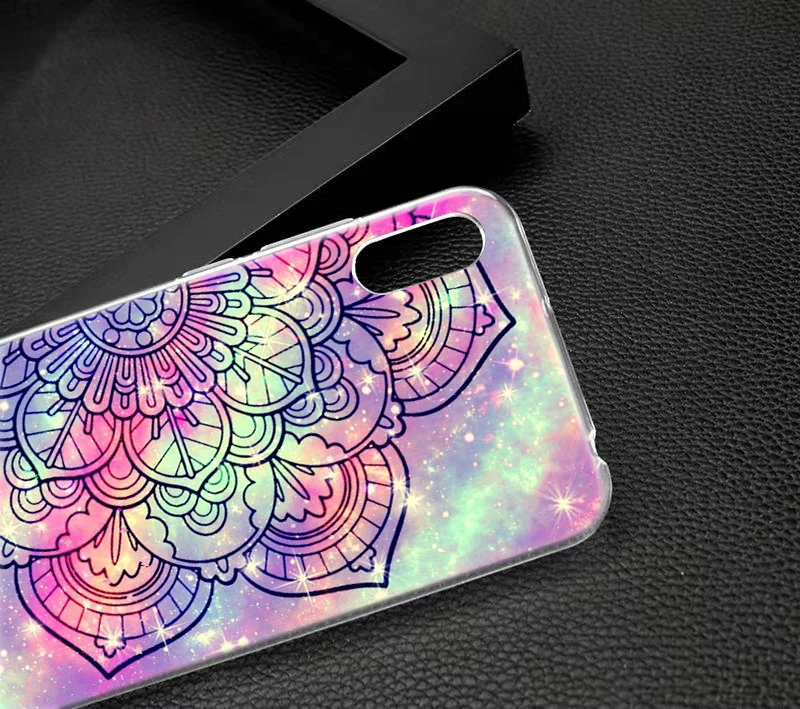 Мягкий силиконовый чехол с милой мандалой для Huawei Mate 10 20 Lite Pro Enjoy 8 9E Y6 Y5 2017 Y7 Y9 2019 2018
