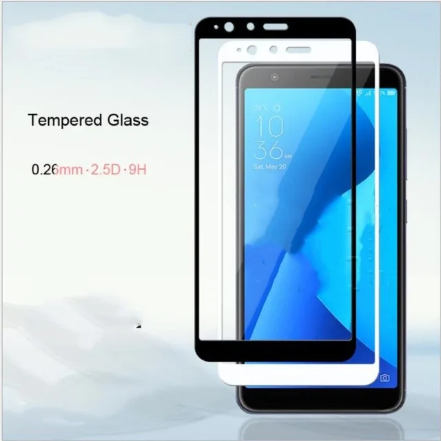 3D закаленное стекло для ASUS Zenfone Max Plus M1 ZB570TL полное покрытие 9H Защитная пленка