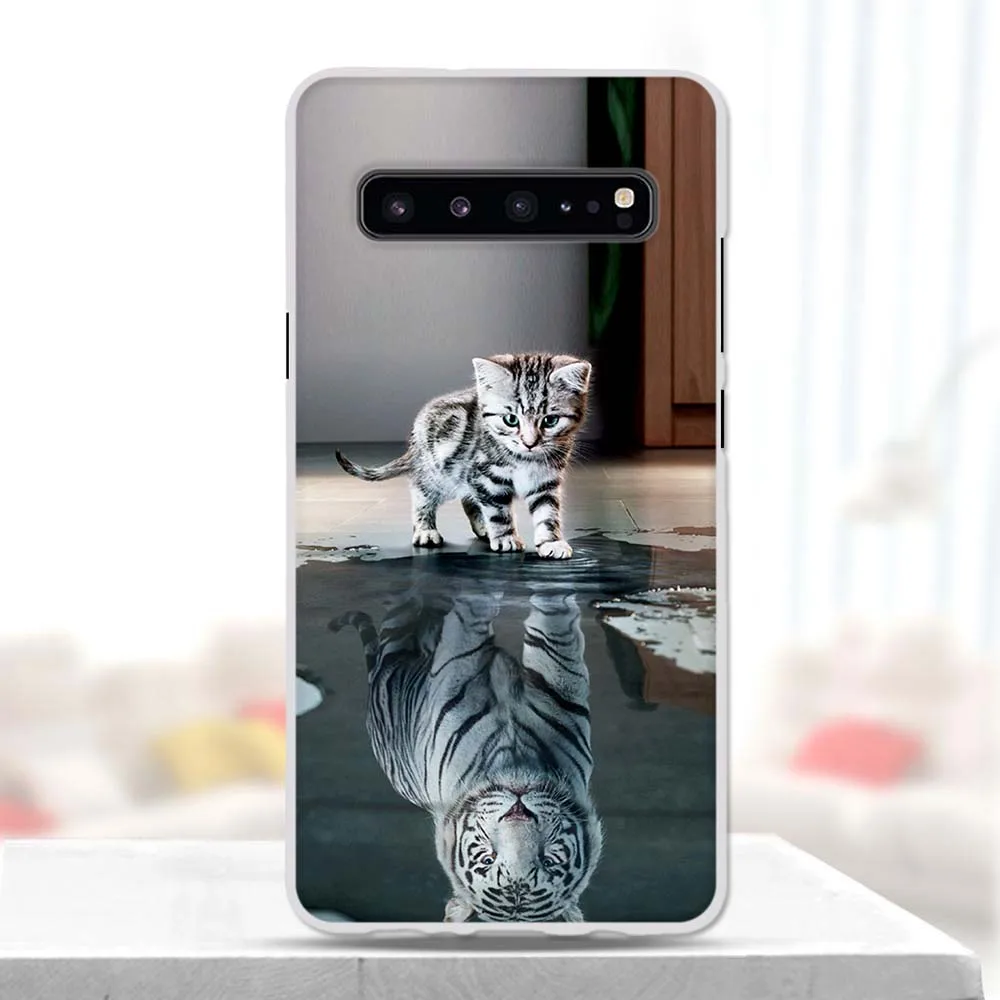Чехол для Samsung Galaxy S10 5G силиконовый мягкий чехол из ТПУ телефона G977N G977U