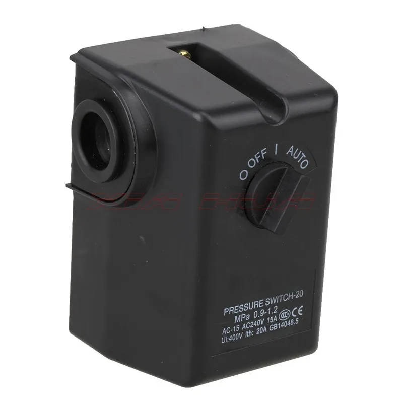 AC240V 15A 180 PSI переключатель давления для воздушного компрессора регулятор клапана