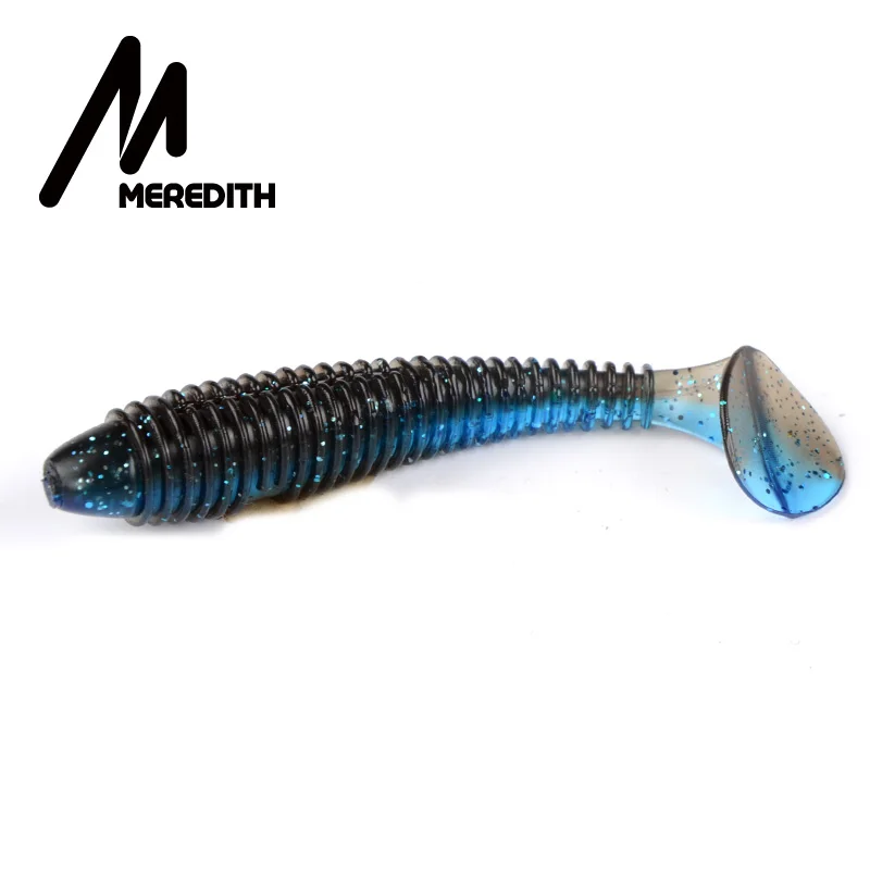 От магазина Meredith 20 штук трубка Мягкая наживка с длинным хвостом для рыболовная