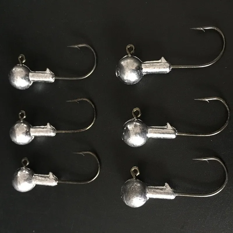 Бесплатная доставка искусственная Рыболовная Приманка 7 г 10 шт./лот джиг головка