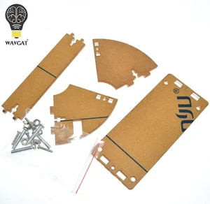 Прозрачный акриловый чехол WAVGAT для ЖК-экрана 1602 с винтомгайкой, ЖК-чехол 1602 с держателем (без ЖК-дисплея 1602)